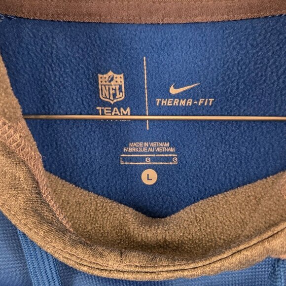 Nike NFL Detroit Lions Therma-Fit Hoodie Size Large - Picture 2 of 5
